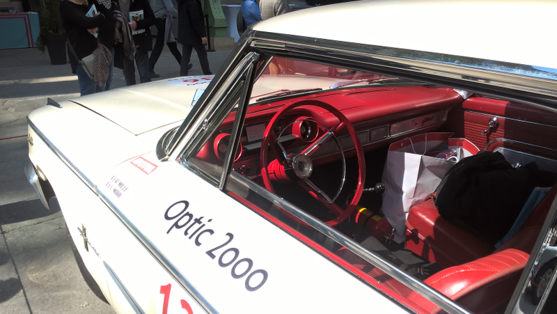Probably the most comfortable car here!